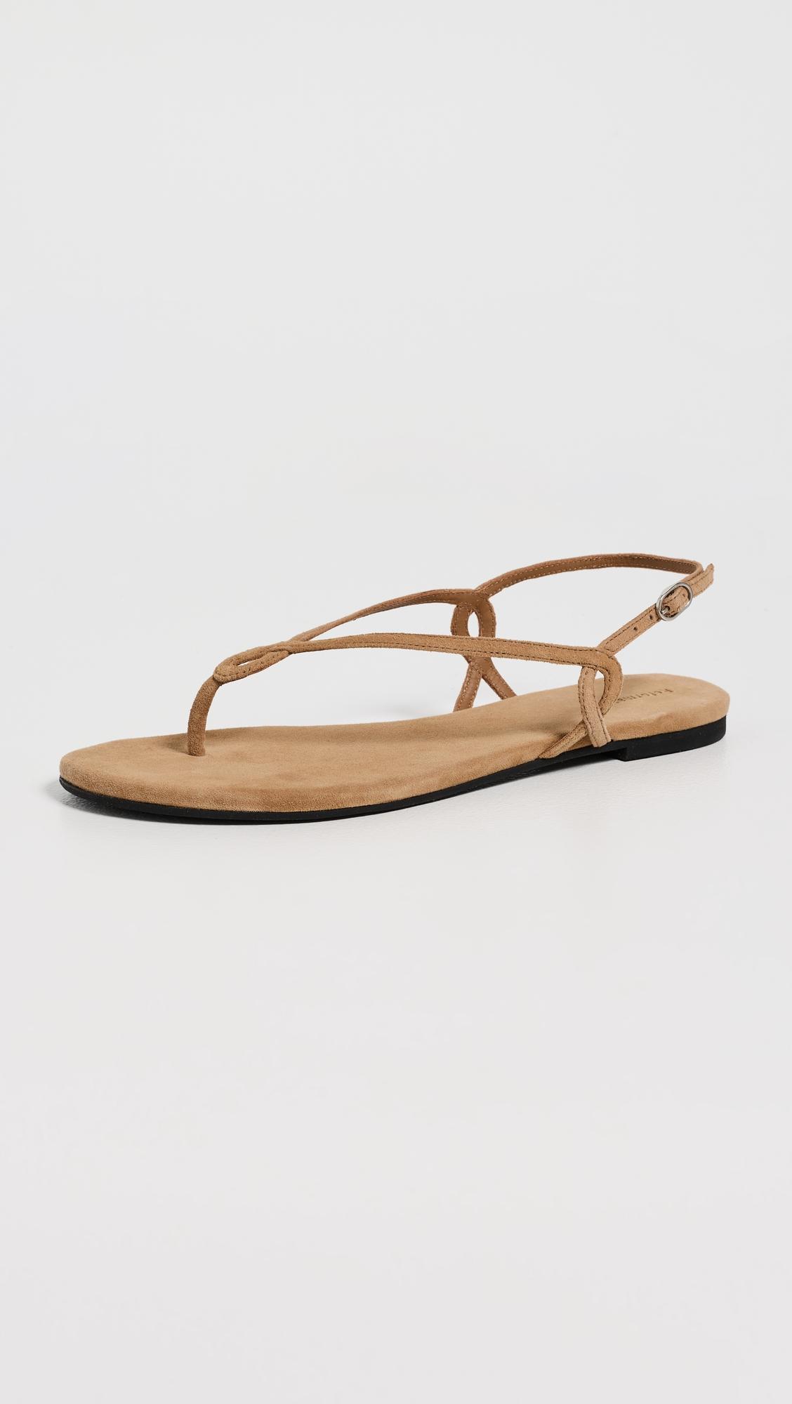 Luna Flat Sandals by REFORMATION