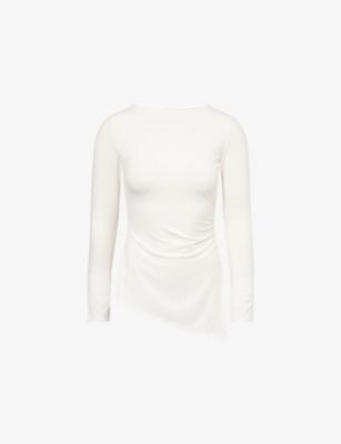 Margot Split-Seam Stretch-Jersey Top by REFORMATION