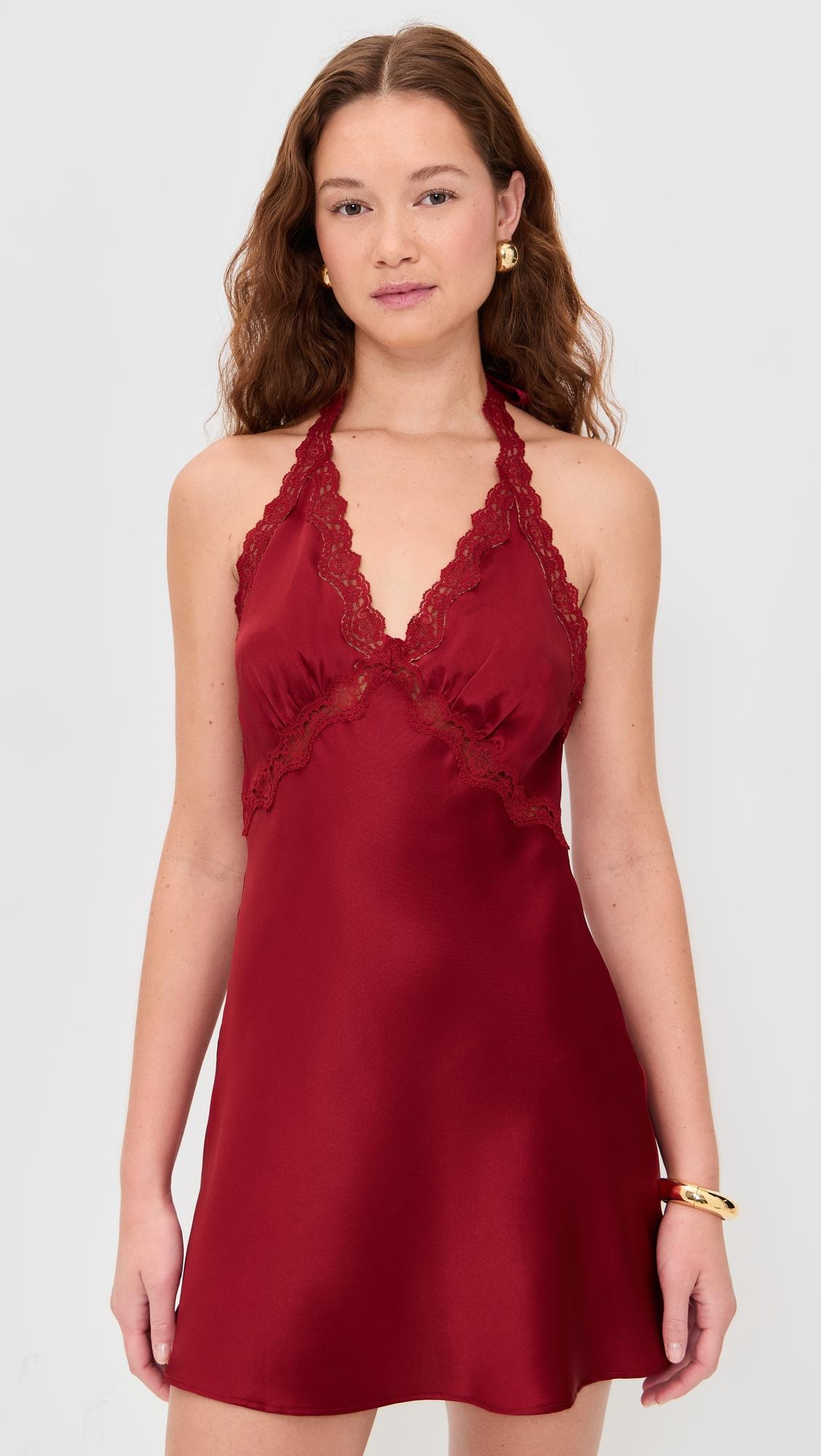 Monica Silk Dress by REFORMATION
