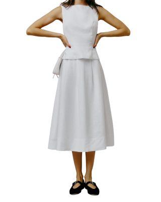 Moya Linen Two Piece Dress by REFORMATION
