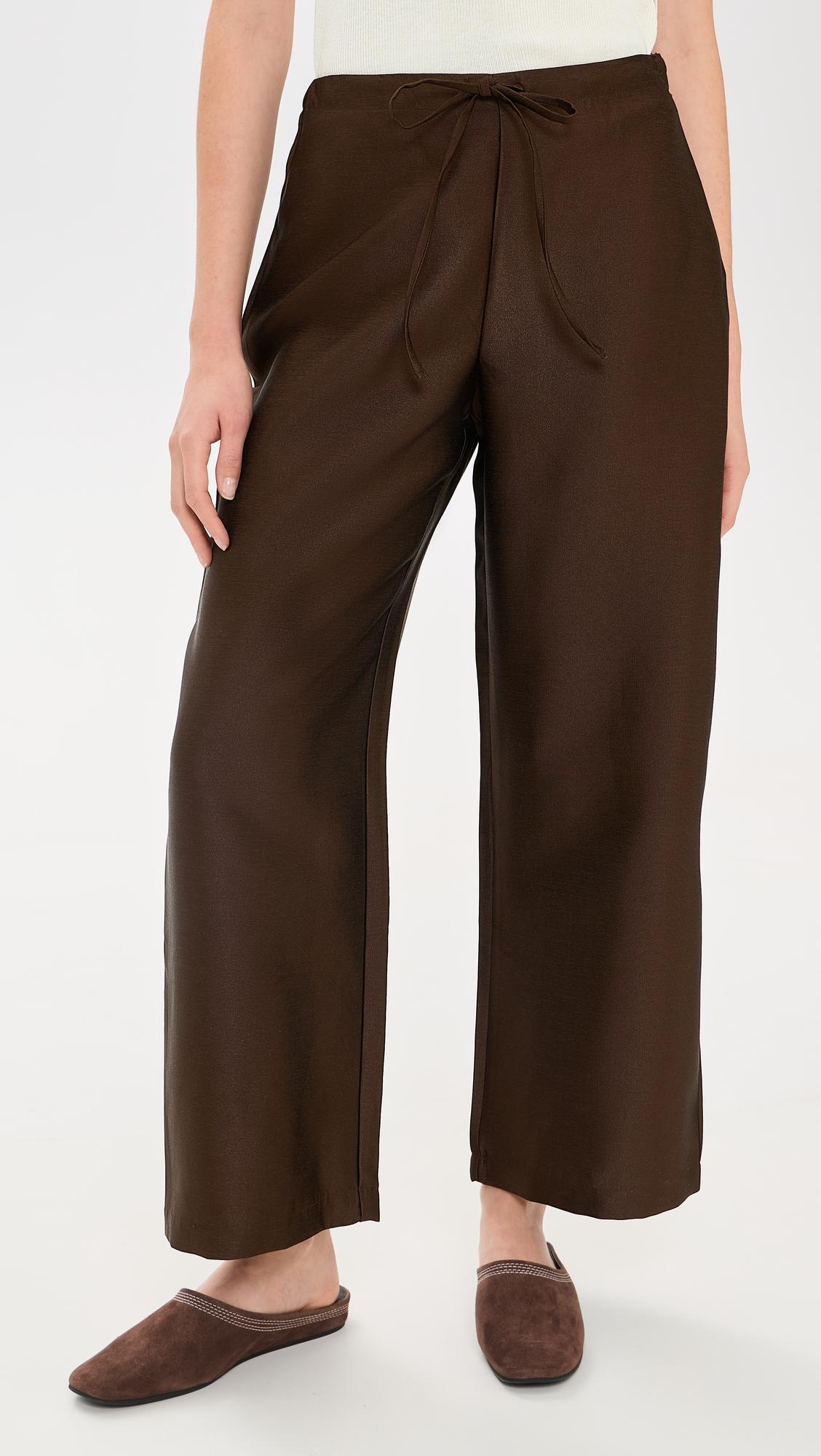 Olina Cropped Pants by REFORMATION