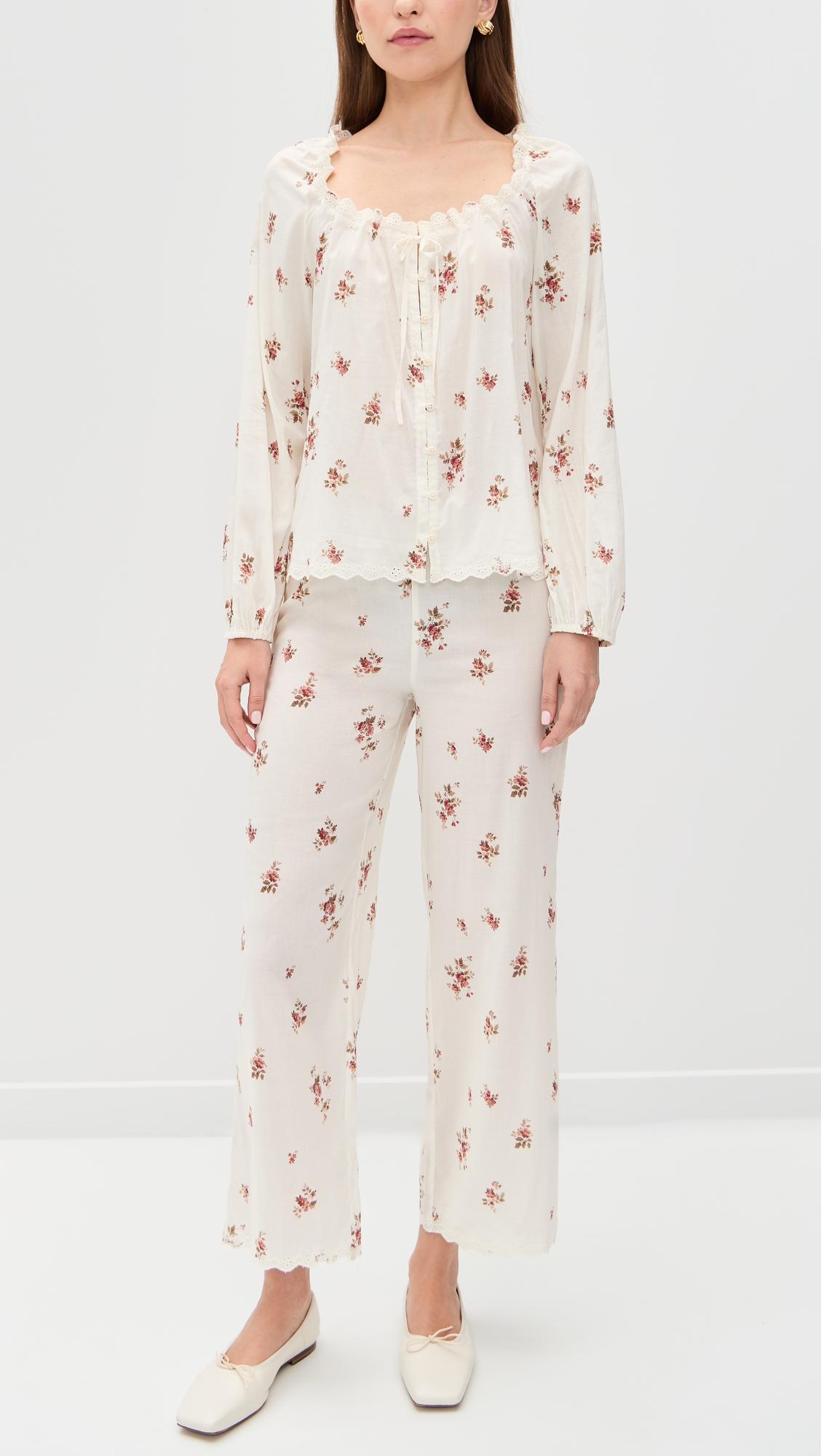 Paloma Pajama Set by REFORMATION