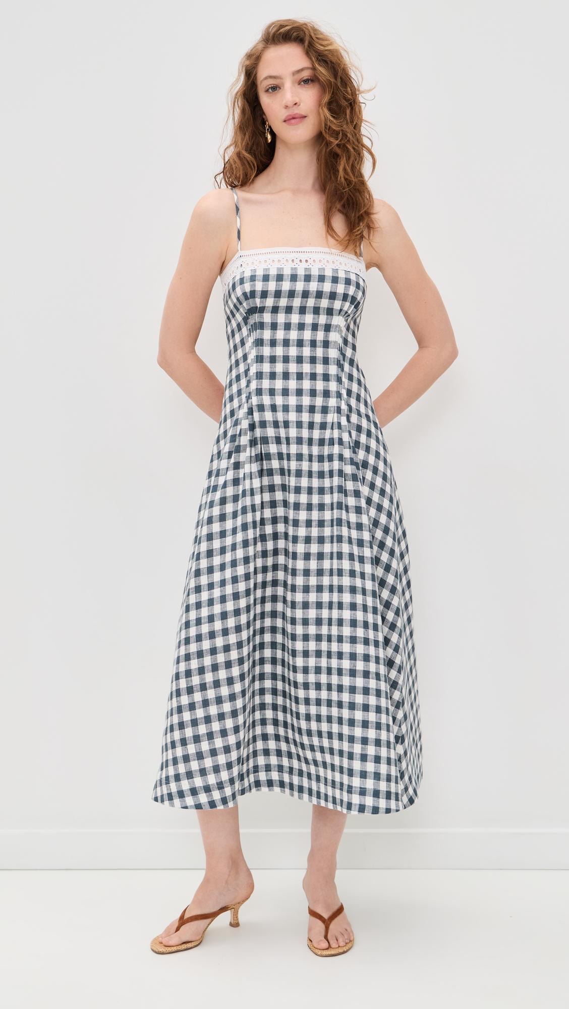 Pomona Linen Dress by REFORMATION