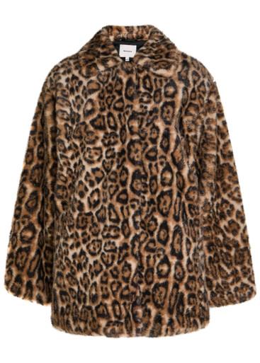 Stable faux fur coat by REFORMATION