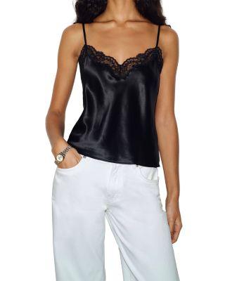 Teddy Silk Top by REFORMATION
