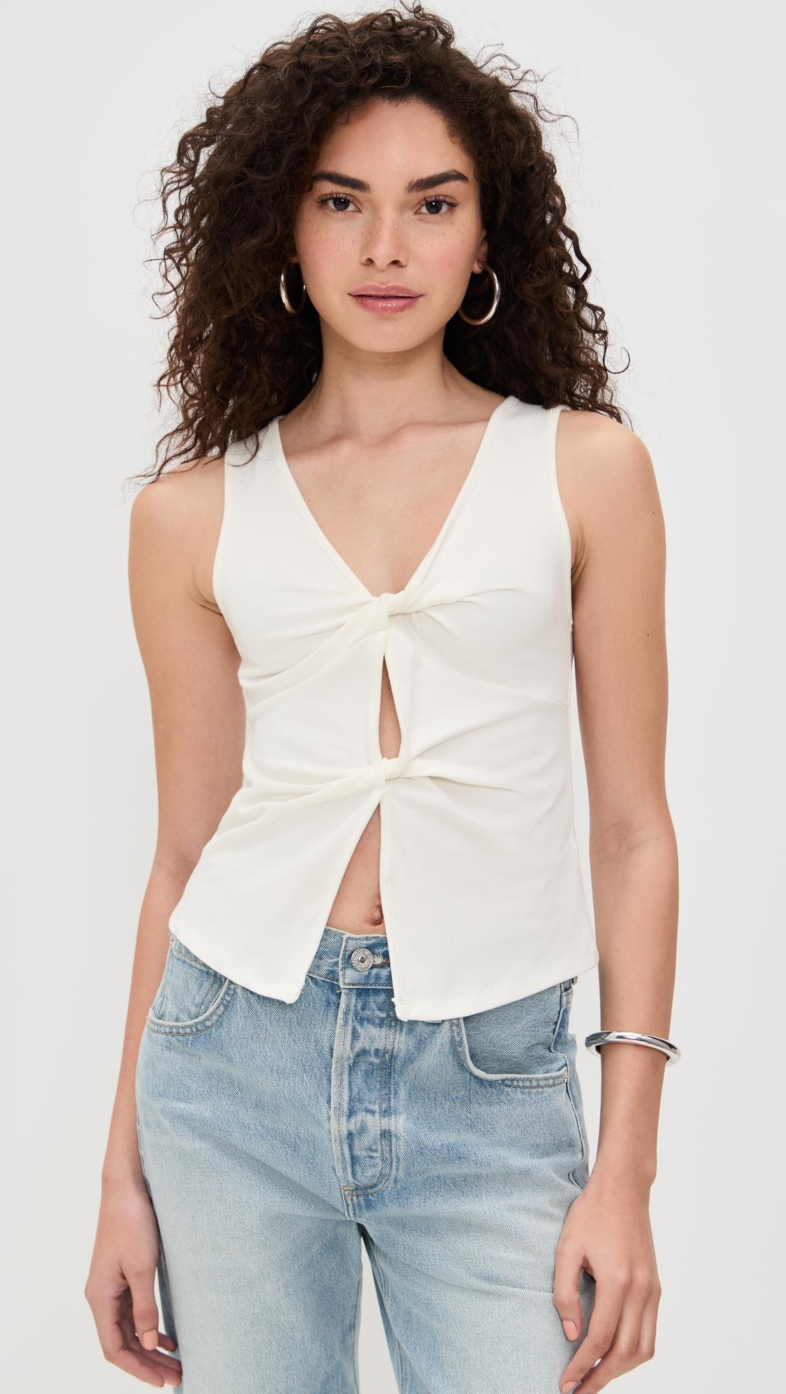 Tefi Knit Top by REFORMATION