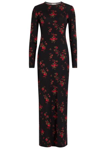 Tommie floral stretch-jersey maxi dress by REFORMATION