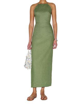 Trista Linen Dress by REFORMATION