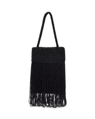 Valentina Mini Beaded Satin Shoulder Bag by REFORMATION