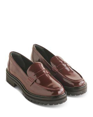 Women's Agathea Chunky Penny Loafers by REFORMATION