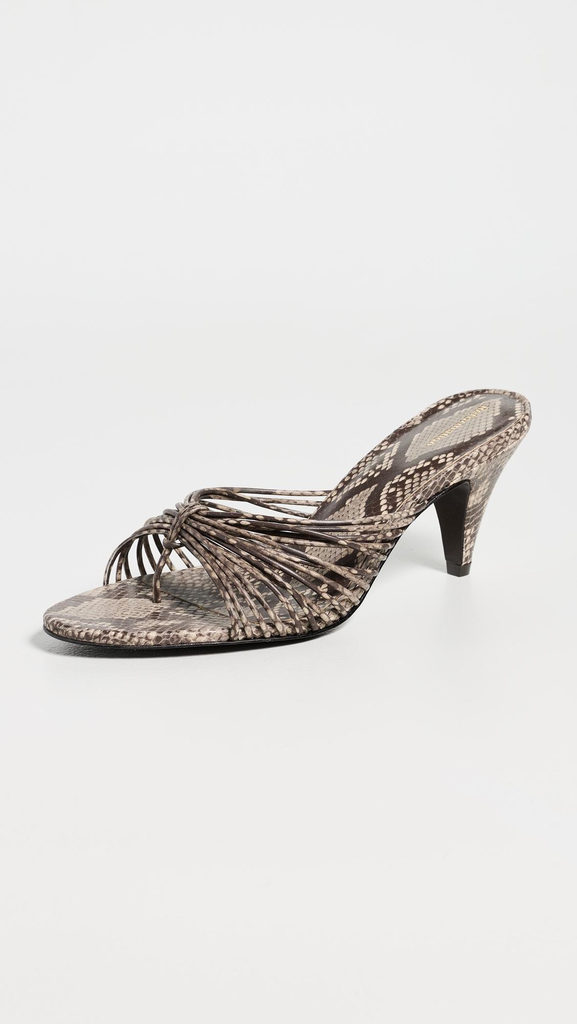 Woodlyn Thong Sandals by REFORMATION