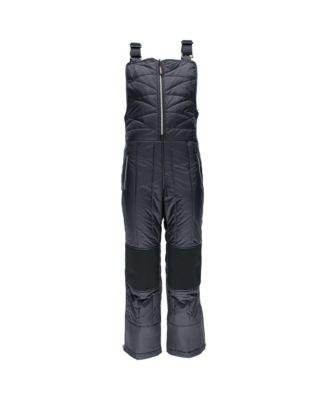 Plus Size Diamond Quilted Insulated Bib Overalls with Performance-Flex by REFRIGIWEAR