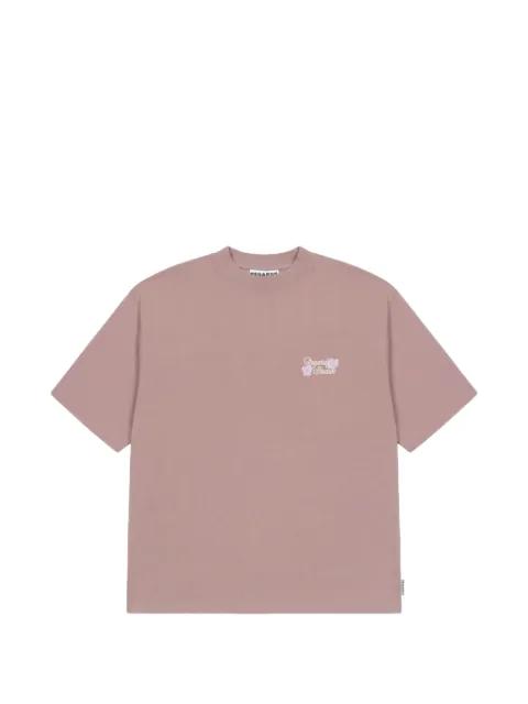 logo-print cotton T-shirt by REGARDS
