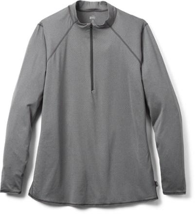 Lightweight Base Layer Half-Zip Top Plus Sizes by REI CO-OP Lightweight Base Layer Half-Zip Top Plus Sizes by REI CO-OP