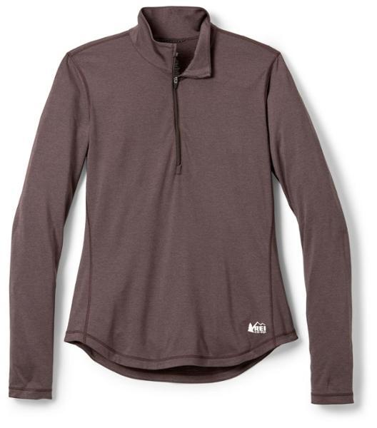 Lightweight Half-Zip Base Layer Top by REI CO-OP