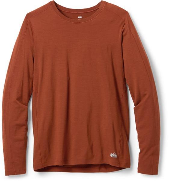 Merino 185 Long-Sleeve Base Layer Top by REI CO-OP
