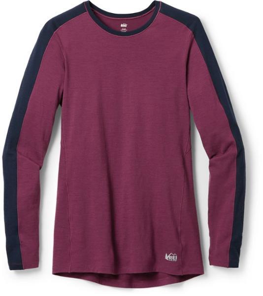 Merino 185 Long-Sleeve Base Layer Top by REI CO-OP