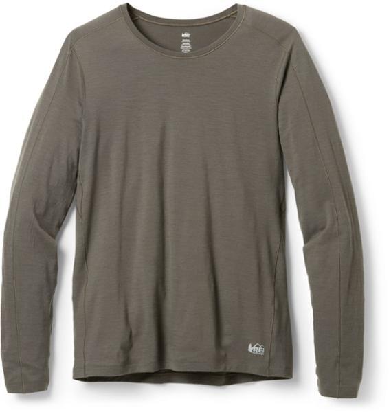 Merino 185 Long-Sleeve Base Layer Top by REI CO-OP