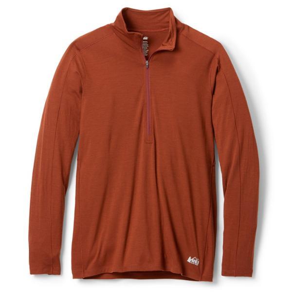 Merino 185 Long-Sleeve Half-Zip Base Layer Top by REI CO-OP
