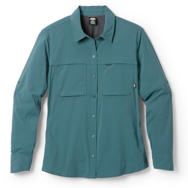 Sahara Long-Sleeve Solid Shirt by REI CO-OP