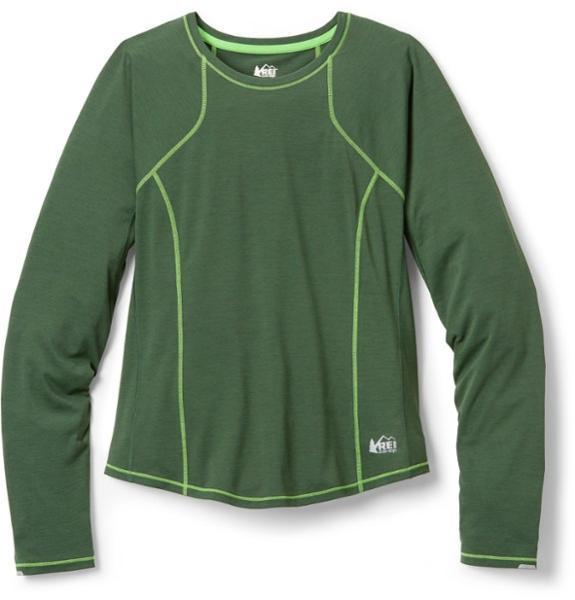 Swiftland High-Low-Hem Long-Sleeve Running T-Shirt by REI CO-OP