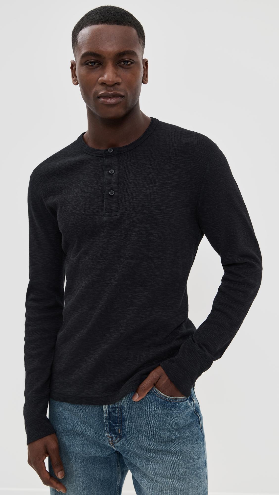 1x1 Slub Slim Henley by REIGNING CHAMP