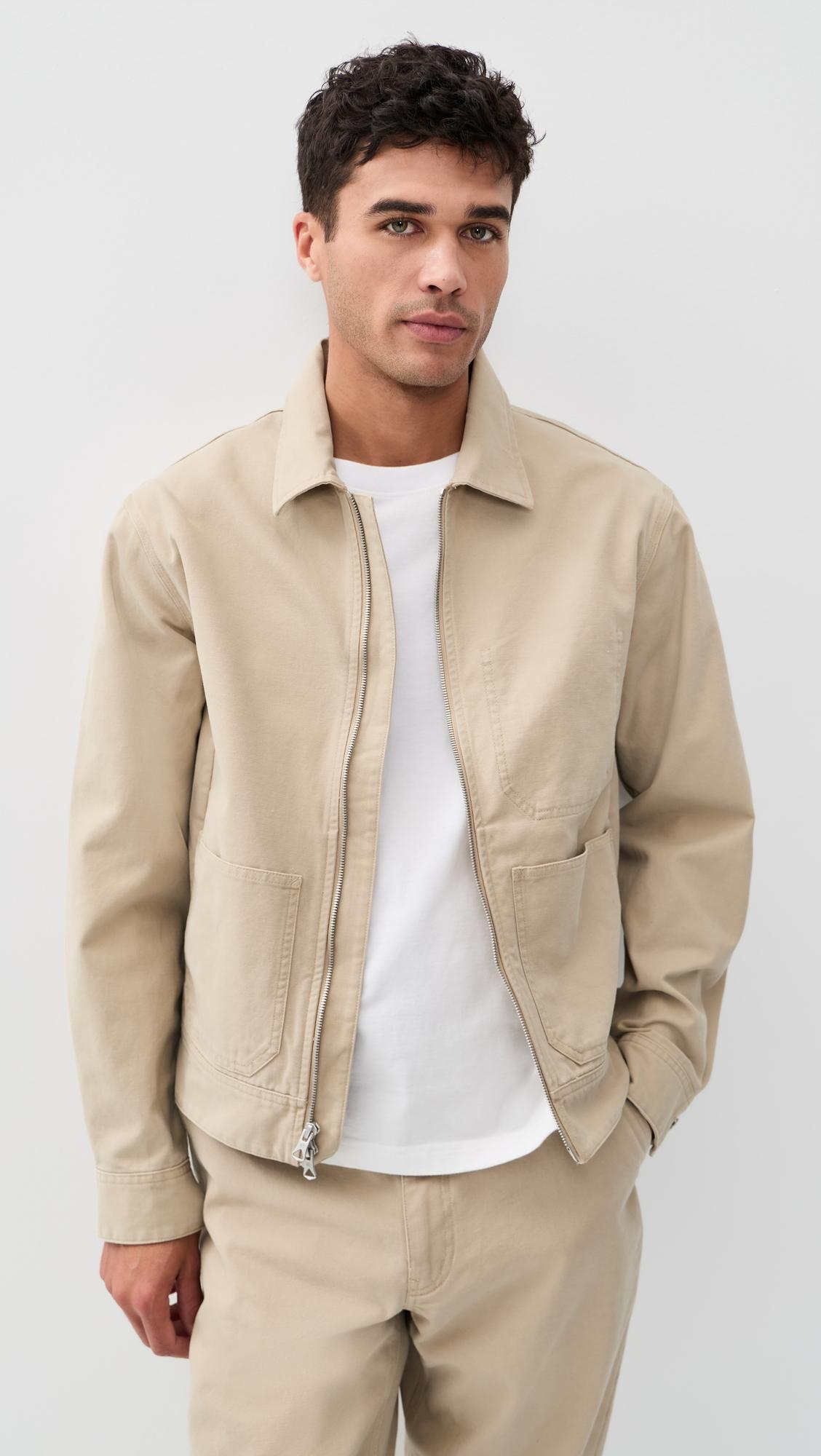 Cotton Canvas Grounds Jacket by REIGNING CHAMP