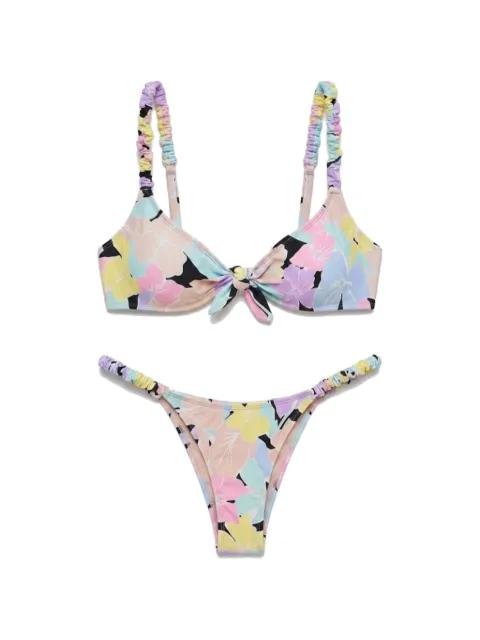 Luca floral-print bikini by REINA OLGA