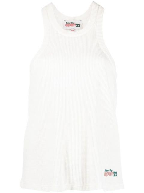 Venus waffle-knit tank top by REINA OLGA