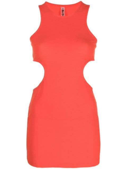 cut-out mini dress by REINA OLGA