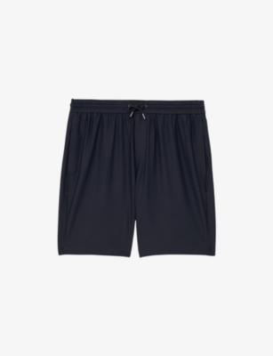 Ajay Seersucker Stretch-Woven Shorts by REISS