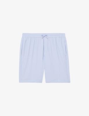 Ajay Seersucker Stretch-Woven Shorts by REISS