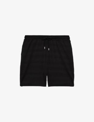 Alvo Wave-Pattern Knitted Shorts by REISS