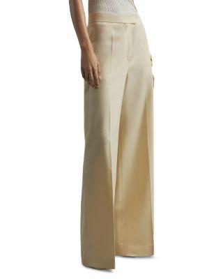 Anya Silk & Wool Trousers by REISS
