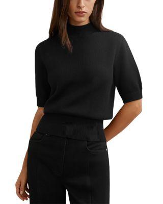 Aria Funnel Neck Sweater by REISS