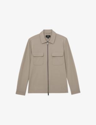 Ascend Long-Sleeved Stretch-Woven Shirt by REISS