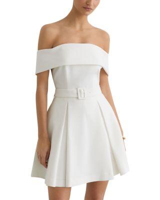 Barot Fit and Flare Dress by REISS