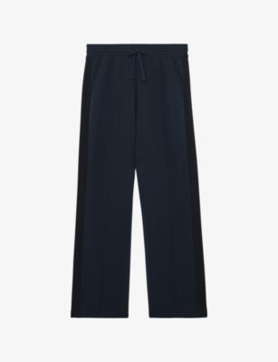 Bella Side-Stripe Stretch-Jersey Jogging Bottoms by REISS
