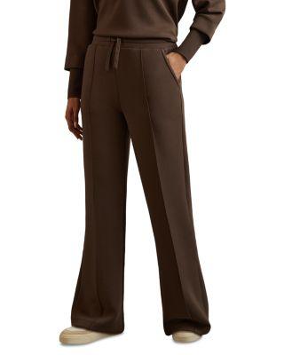 Bernie Wide Leg Joggers by REISS