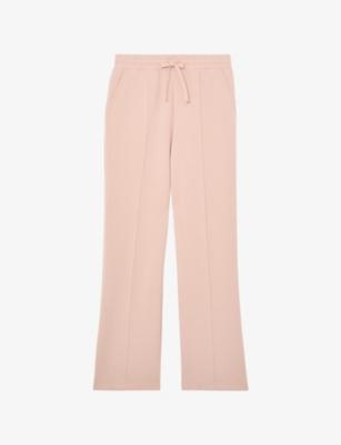 Bernie Wide-Leg Stretch-Jersey Jogging Bottoms by REISS