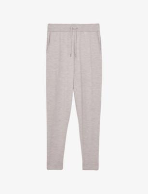 Billings Drawstring-Waist Wool-Blend Jogging Bottoms by REISS