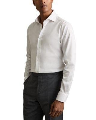 Bishopsgate Regular Fit Stretch Cotton Shirt by REISS
