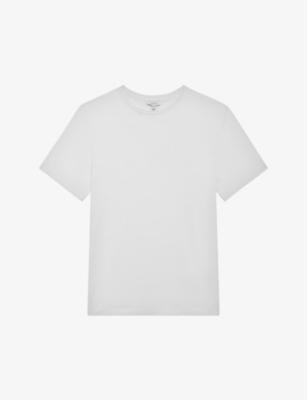 Bless crewneck cotton-jersey T-shirt by REISS