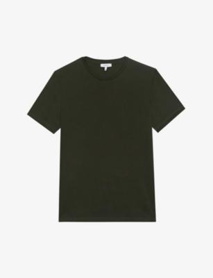 Bless crewneck cotton-jersey T-shirt by REISS