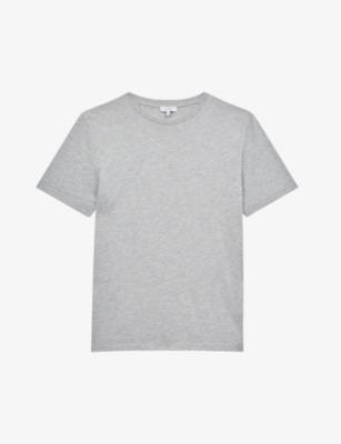 Bless crewneck cotton-jersey T-shirt by REISS