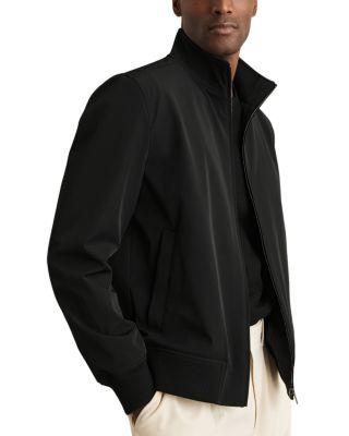Brad Regular Fit Tech Bomber Jacket by REISS