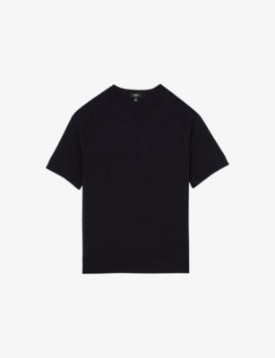 Brook Raglan-Sleeve Merino-Wool T-Shirt by REISS