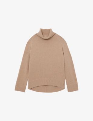 Brooklyn Roll-Neck Wool And Cashmere-Blend Jumper by REISS
