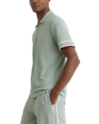 Bruno Half Zip Polo Shirt by REISS