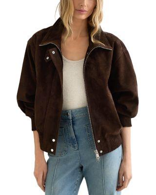 Cara Suede Jacket by REISS